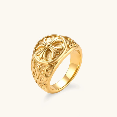 Anillo Sello Cruz