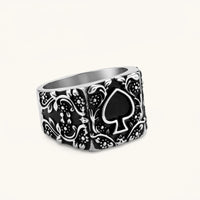 Anillo As de Picas
