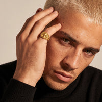 Anillo Sello Cruz